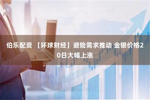 伯乐配资 【环球财经】避险需求推动 金银价格20日大幅上涨