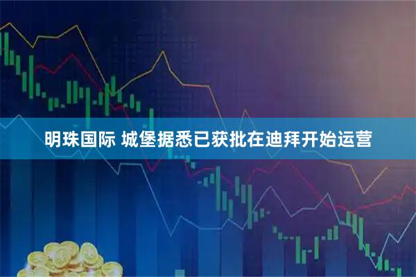 明珠国际 城堡据悉已获批在迪拜开始运营