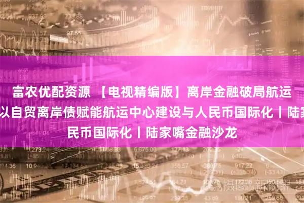 富农优配资源 【电视精编版】离岸金融破局航运中心跃升——以自贸离岸债赋能航运中心建设与人民币国际化丨陆家嘴金融沙龙