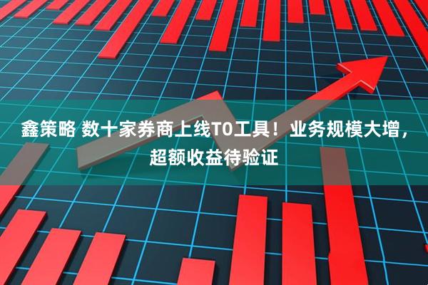 鑫策略 数十家券商上线T0工具！业务规模大增，超额收益待验证